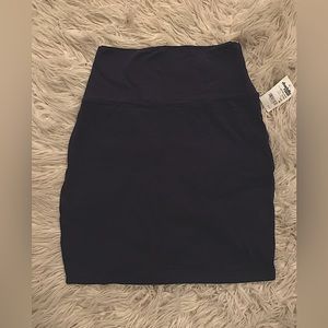 Navy Blue Mini Bodycon Skirt - NWT